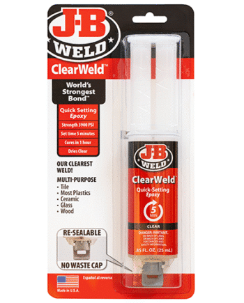 JB Weld Clear Weld