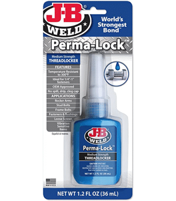 JB Weld Perma Lock Blue - Medium Styrke 6ml