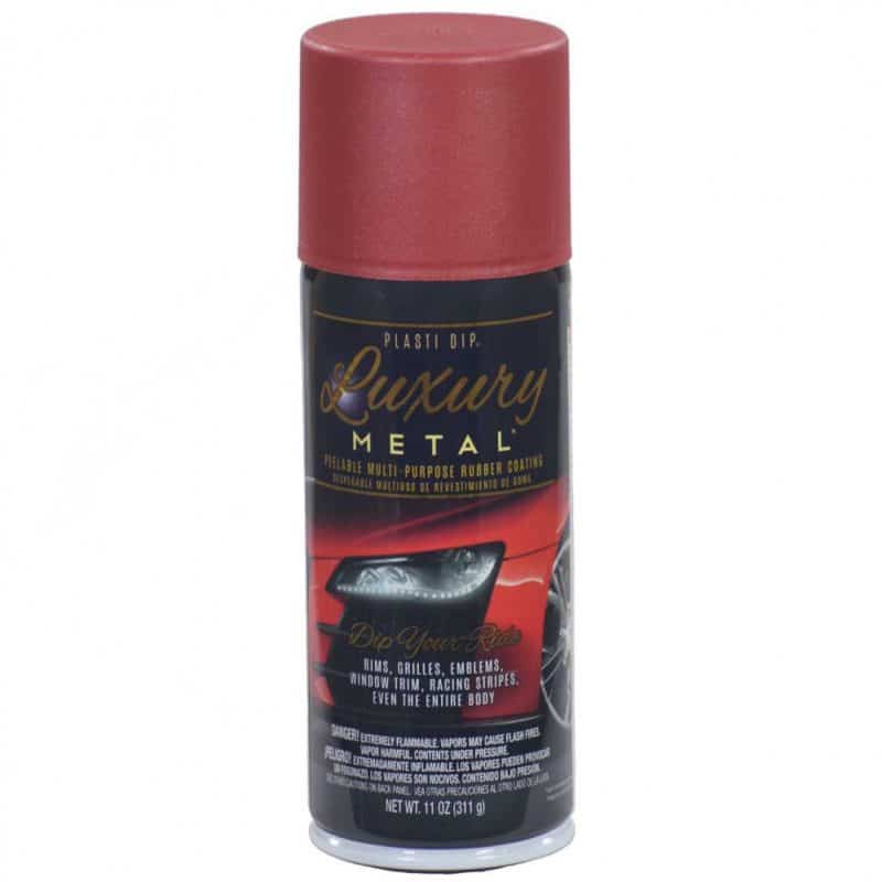 2-pack Plasti Dip Luxury Metal, Volcano Red